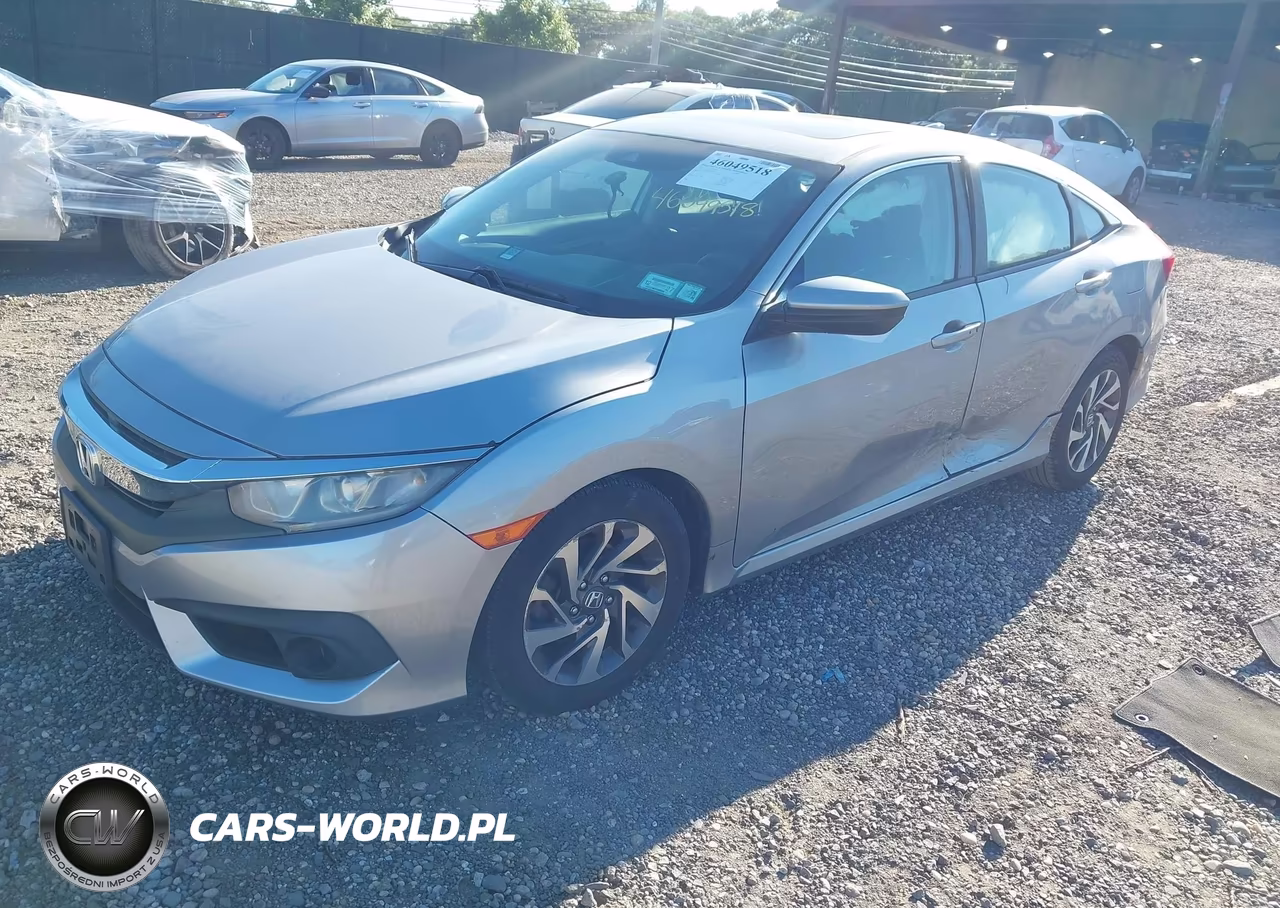 2017 Honda Civic Ex VIN:19XFC2F88HE225876 - 2