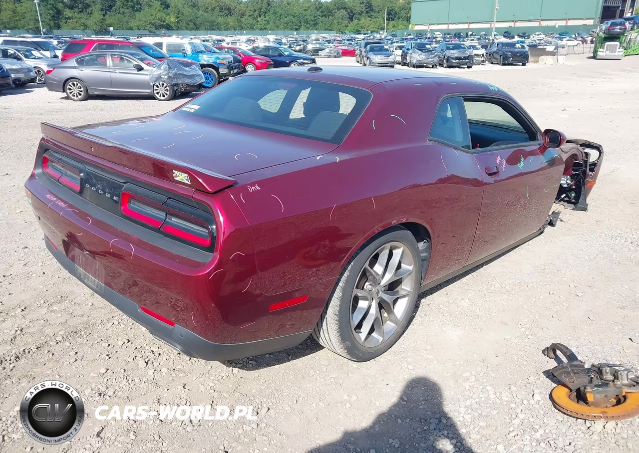 2021 Dodge Challenger Gt VIN:2C3CDZJG8MH651612 - 4
