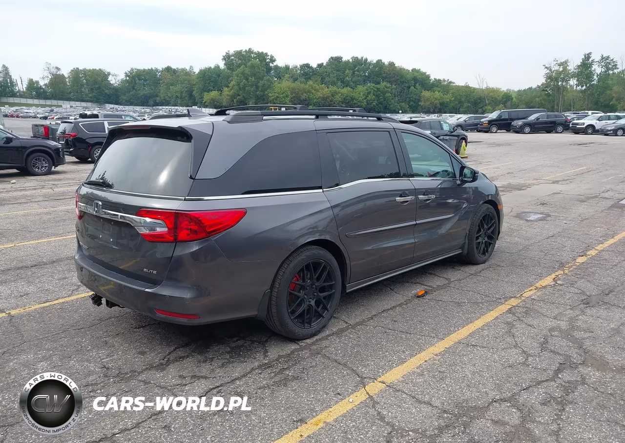 2020 Honda Odyssey Elite VIN:5FNRL6H93LB039692 - 4