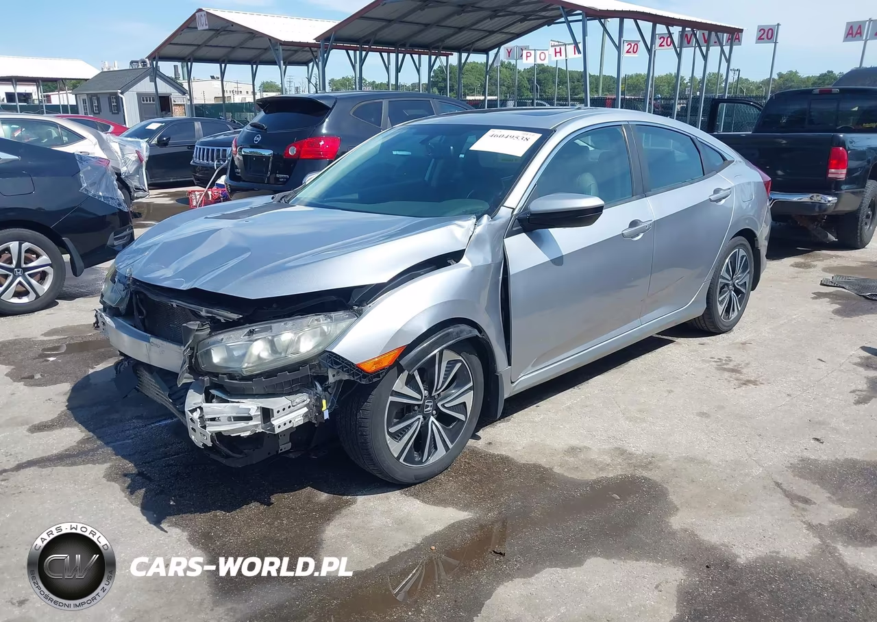 2016 Honda Civic Ex-L VIN:19XFC1F75GE023206 - 2