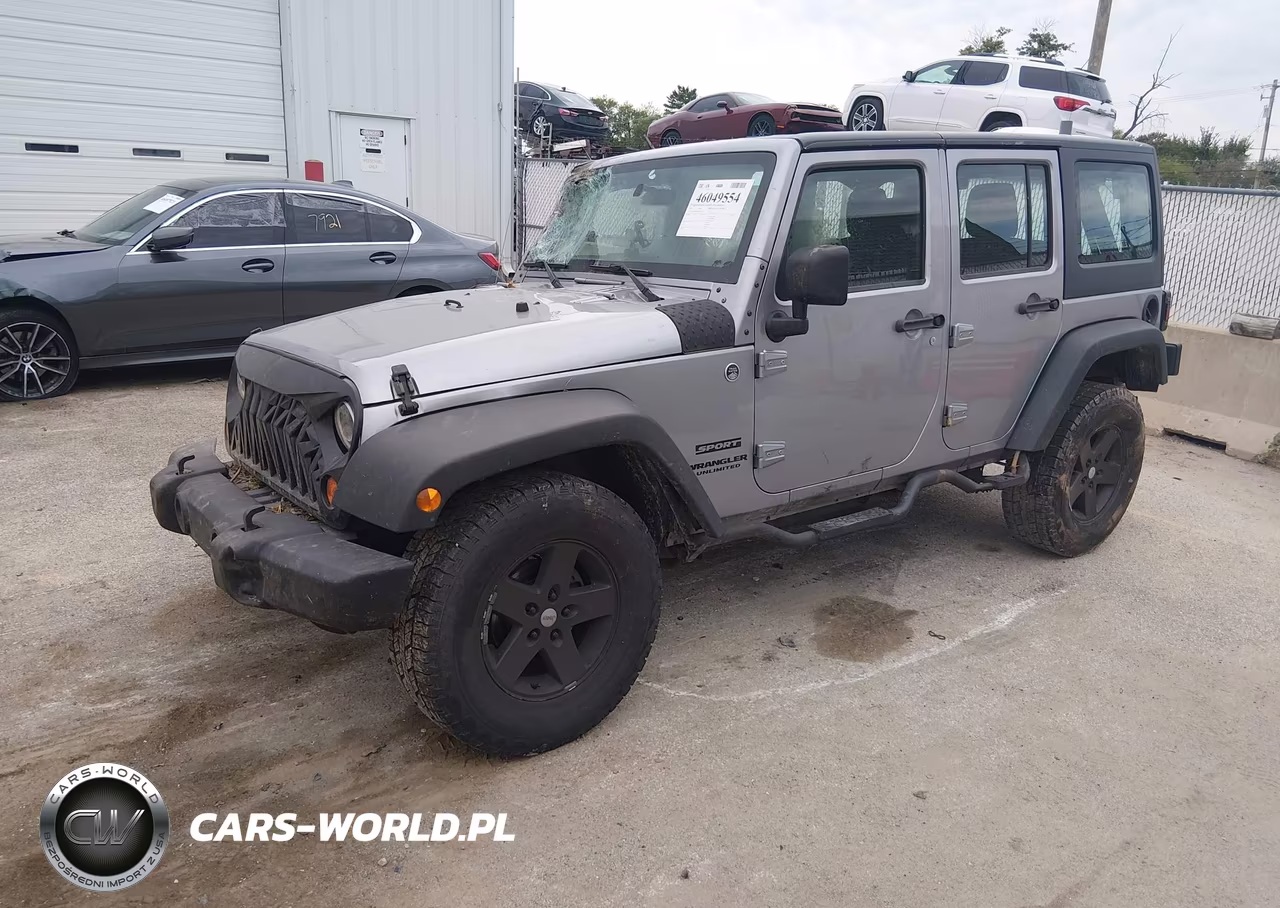 2013 Jeep Wrangler Unlimited Sport VIN:1C4BJWDG5DL611355 - 2