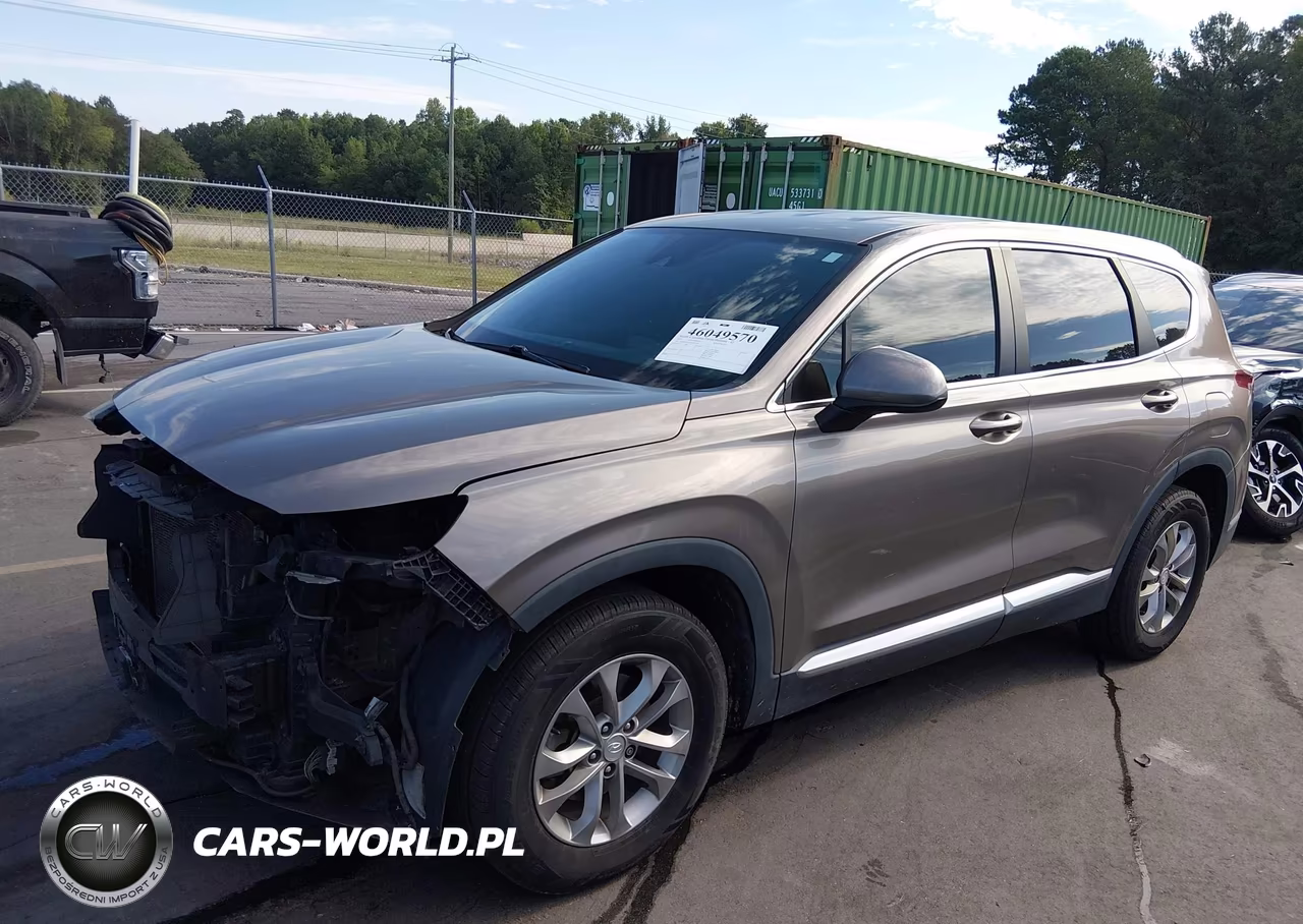 2019 Hyundai Santa Fe Se VIN:5NMS23ADXKH013475 - 2