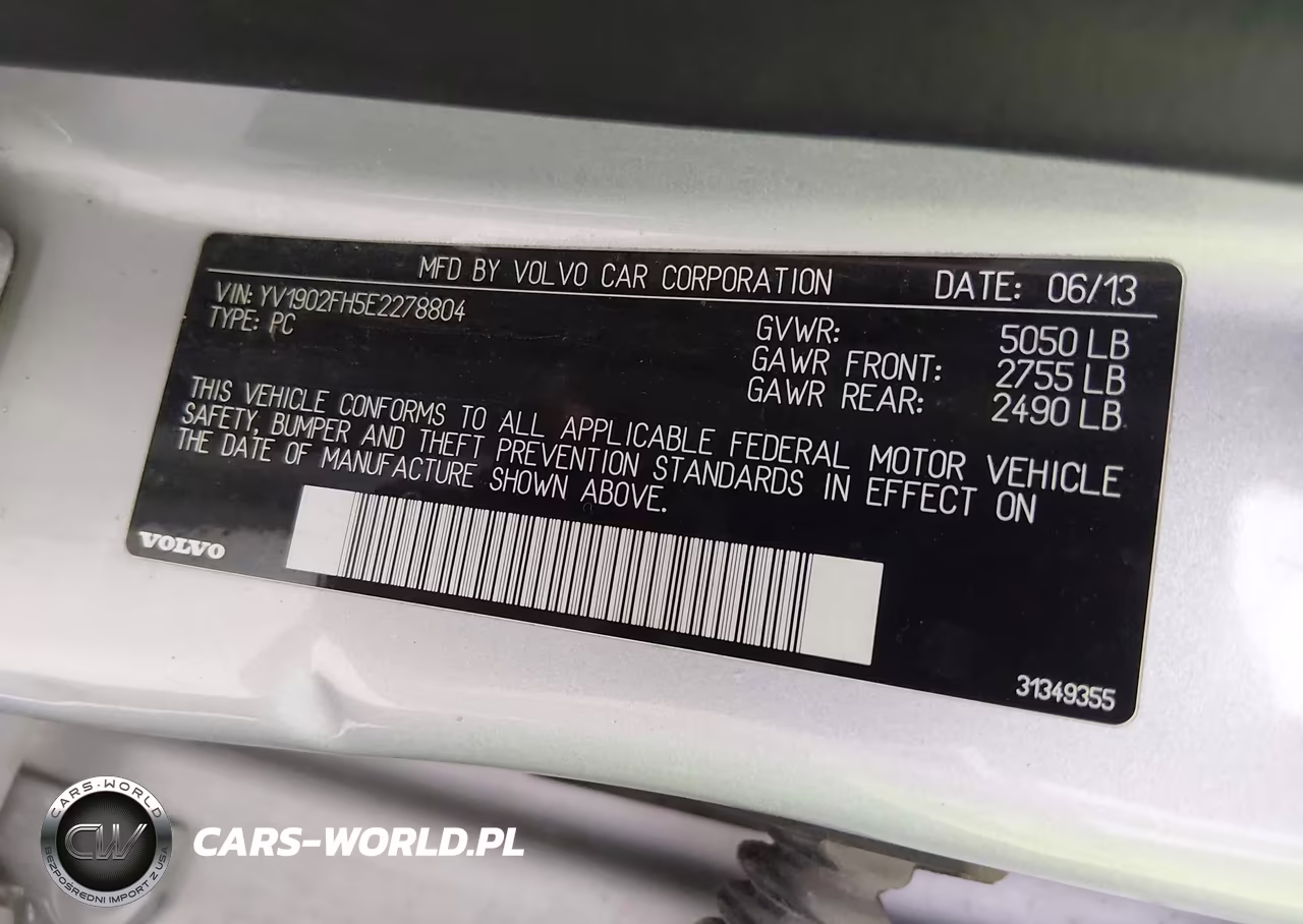 2014 Volvo S60 T6 VIN:YV1902FH5E2278804 - 9
