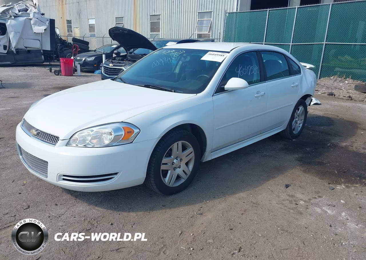 2013 Chevrolet Impala Lt VIN:2G1WB5E34D1128703 - 2