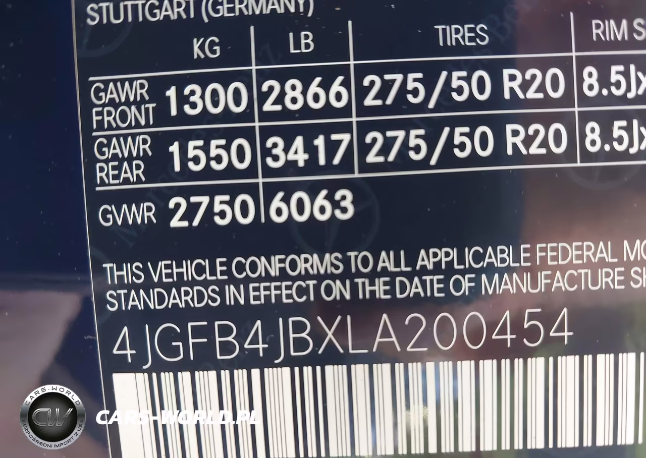 2020 Mercedes-Benz Gle 350 VIN:4JGFB4JBXLA200454 - 9