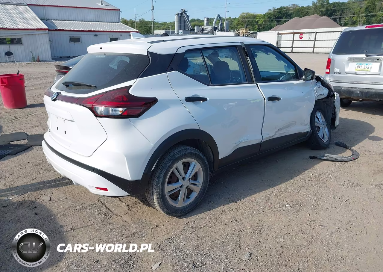 2021 Nissan Kicks S Xtronic Cvt VIN:3N1CP5BV1ML471407 - 4