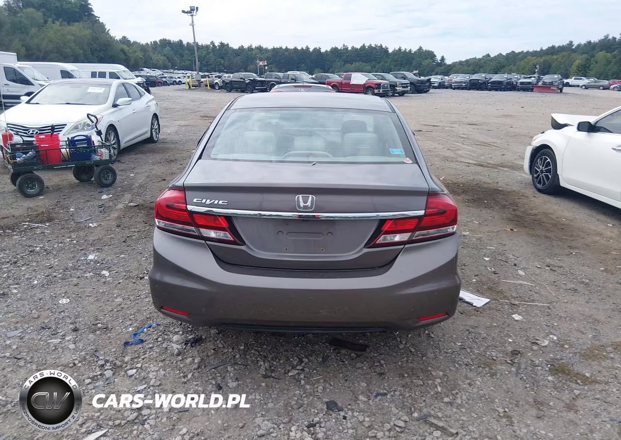 2014 Honda Civic Lx VIN:19XFB2F59EE233084 - 17