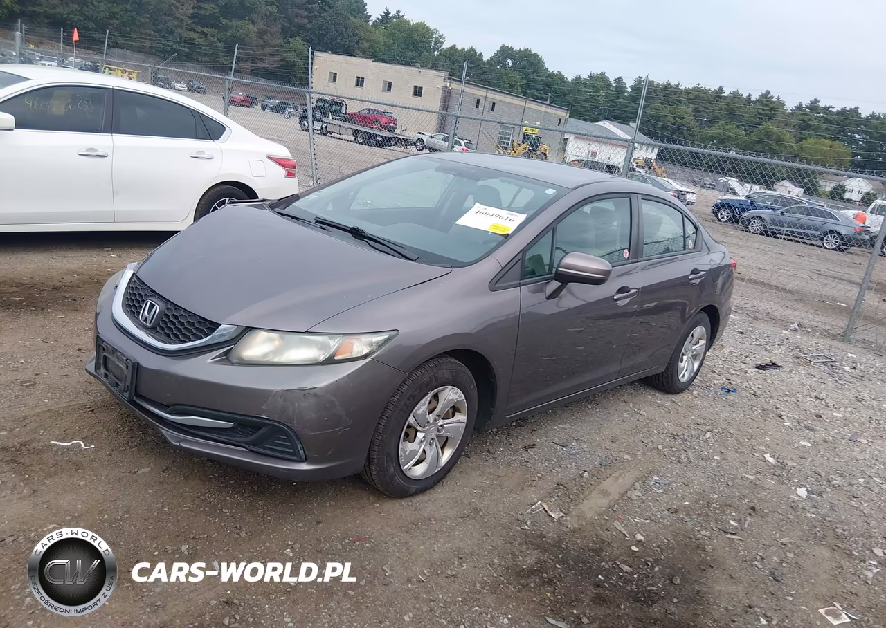 2014 Honda Civic Lx VIN:19XFB2F59EE233084 - 2