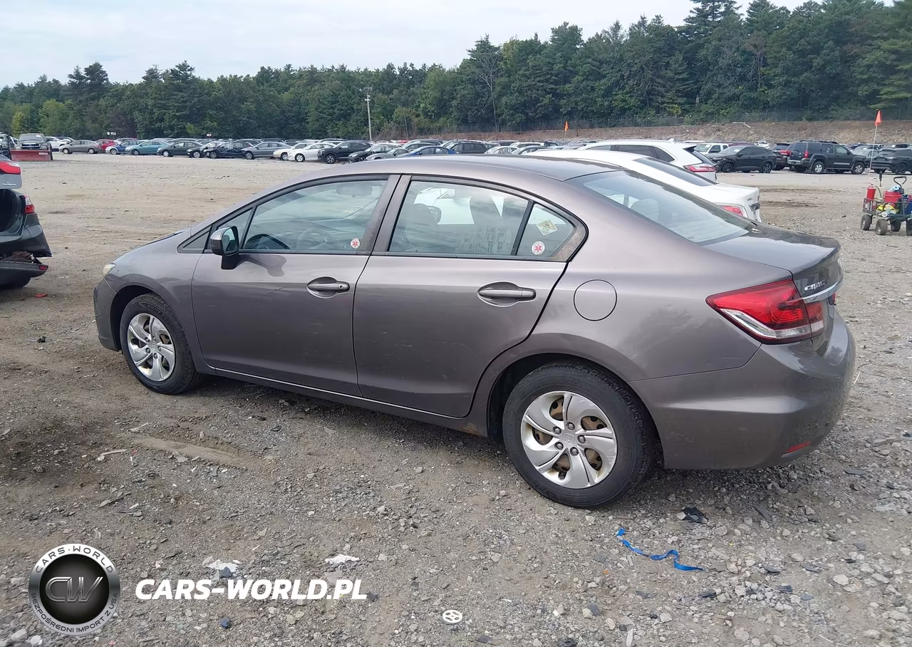 2014 Honda Civic Lx VIN:19XFB2F59EE233084 - 3