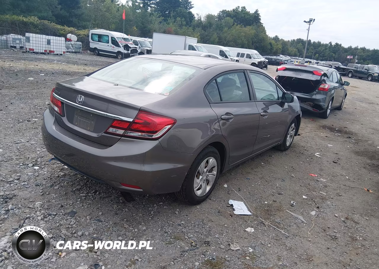 2014 Honda Civic Lx VIN:19XFB2F59EE233084 - 4