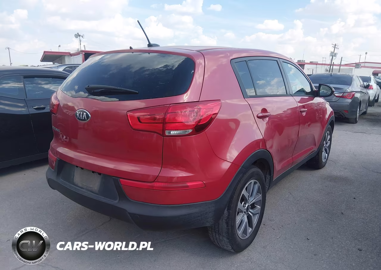2015 Kia Sportage Lx VIN:KNDPB3AC6F7671241 - 4