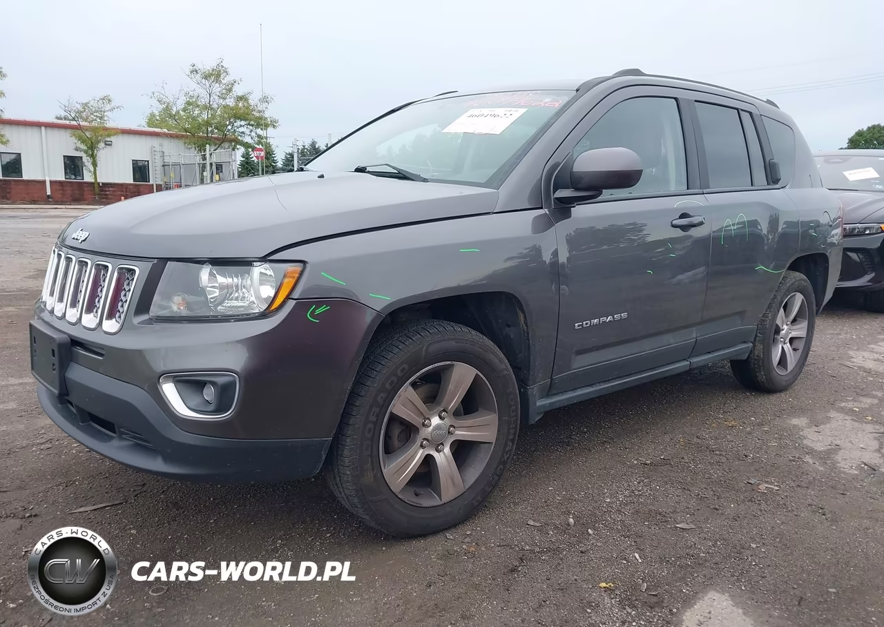 2017 Jeep Compass High Altitude 4X4 VIN:1C4NJDEB4HD178289 - 2