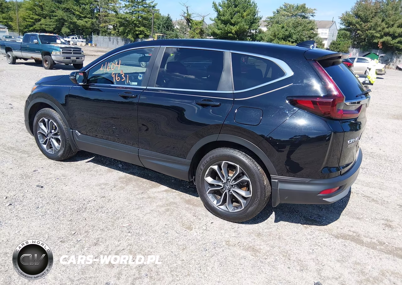 2022 Honda Cr-V Awd Ex-L VIN:2HKRW2H84NH605175 - 3