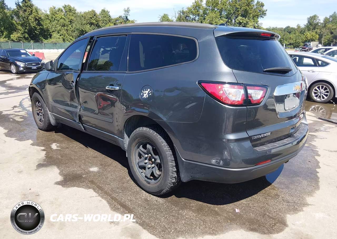 2014 Chevrolet Traverse Ls VIN:1GNKRFED8EJ107917 - 3