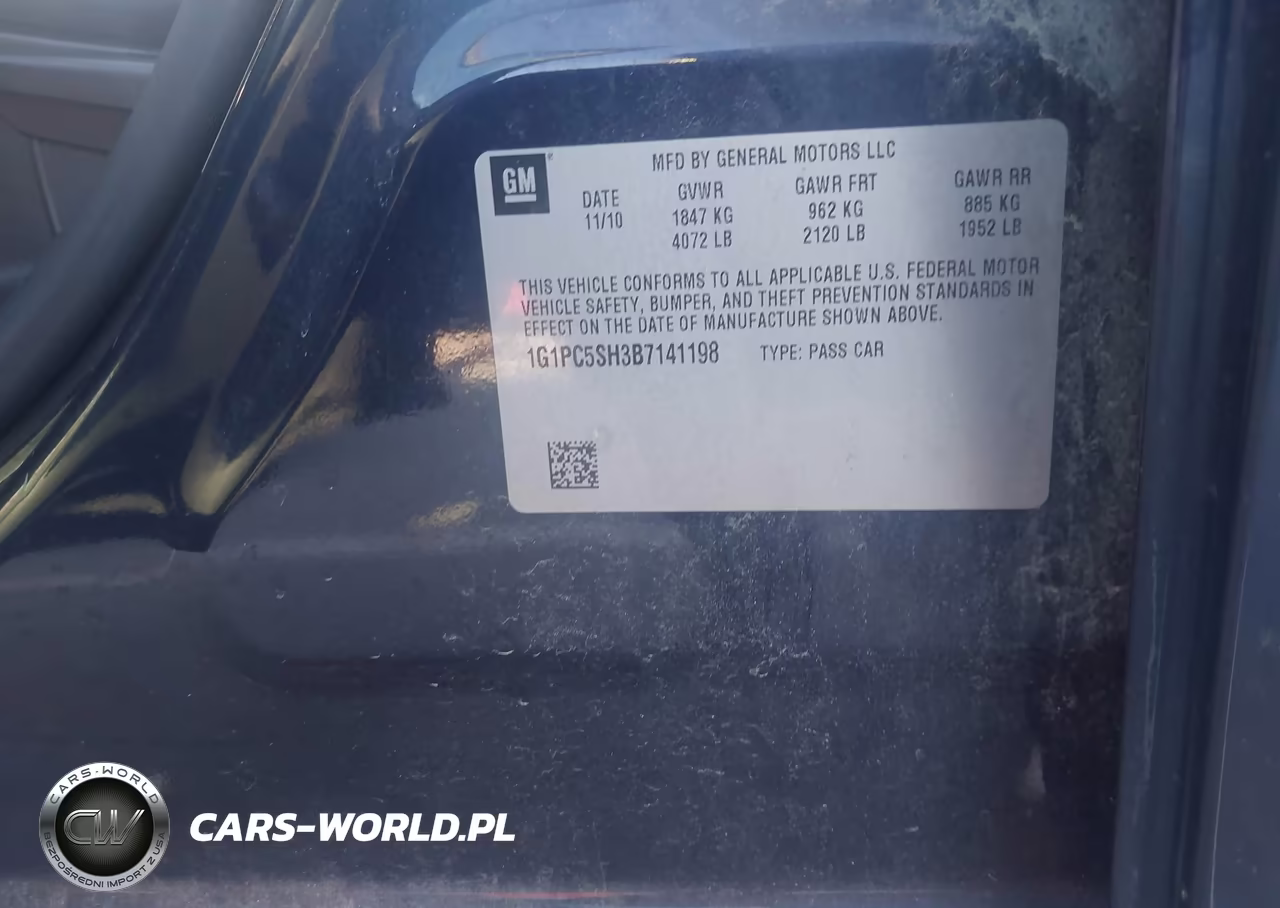 2011 Chevrolet Cruze Ls VIN:1G1PC5SH3B7141198 - 17