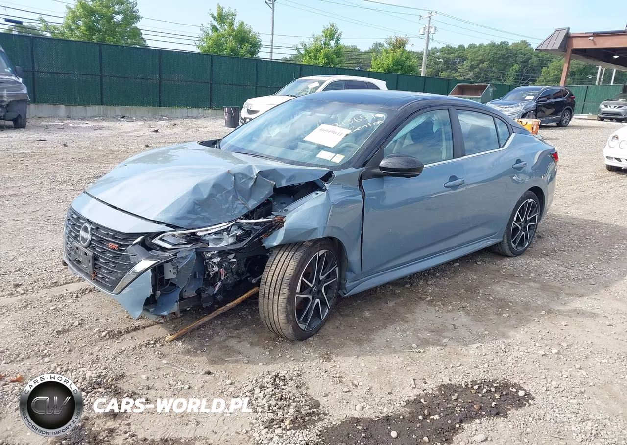 2025 Nissan Sentra Sr VIN:3N1AB8DV5SY213654 - 2