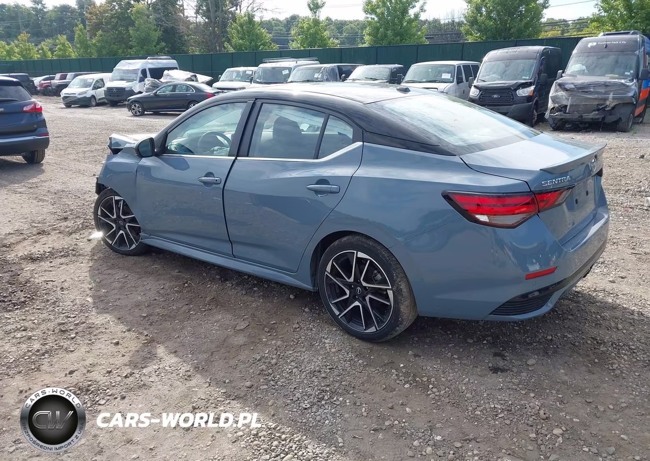 2025 Nissan Sentra Sr VIN:3N1AB8DV5SY213654 - 3