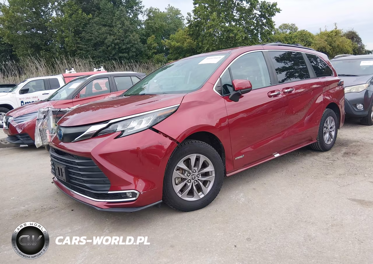 2021 Toyota Sienna Xle VIN:5TDYRKEC6MS071410 - 2