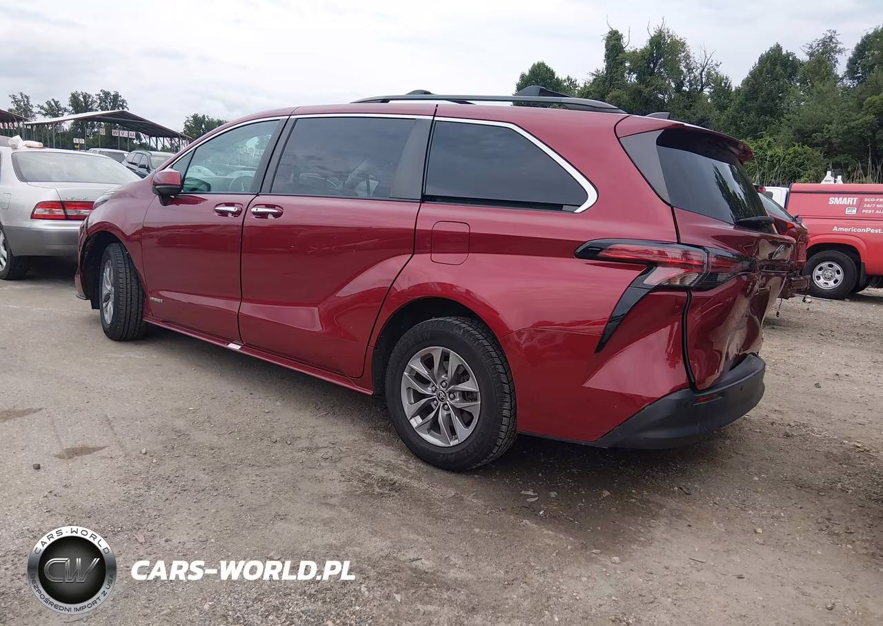 2021 Toyota Sienna Xle VIN:5TDYRKEC6MS071410 - 3