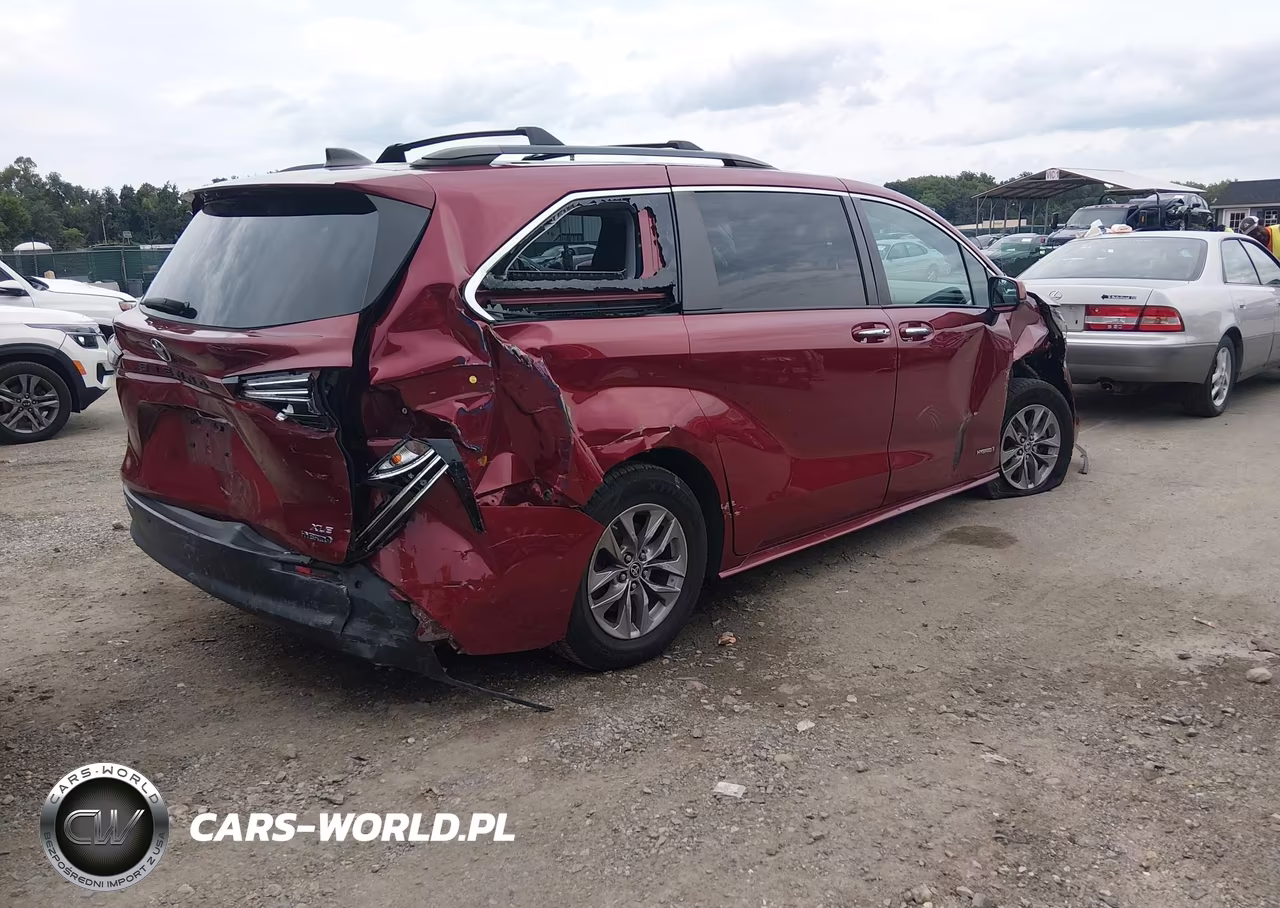 2021 Toyota Sienna Xle VIN:5TDYRKEC6MS071410 - 4