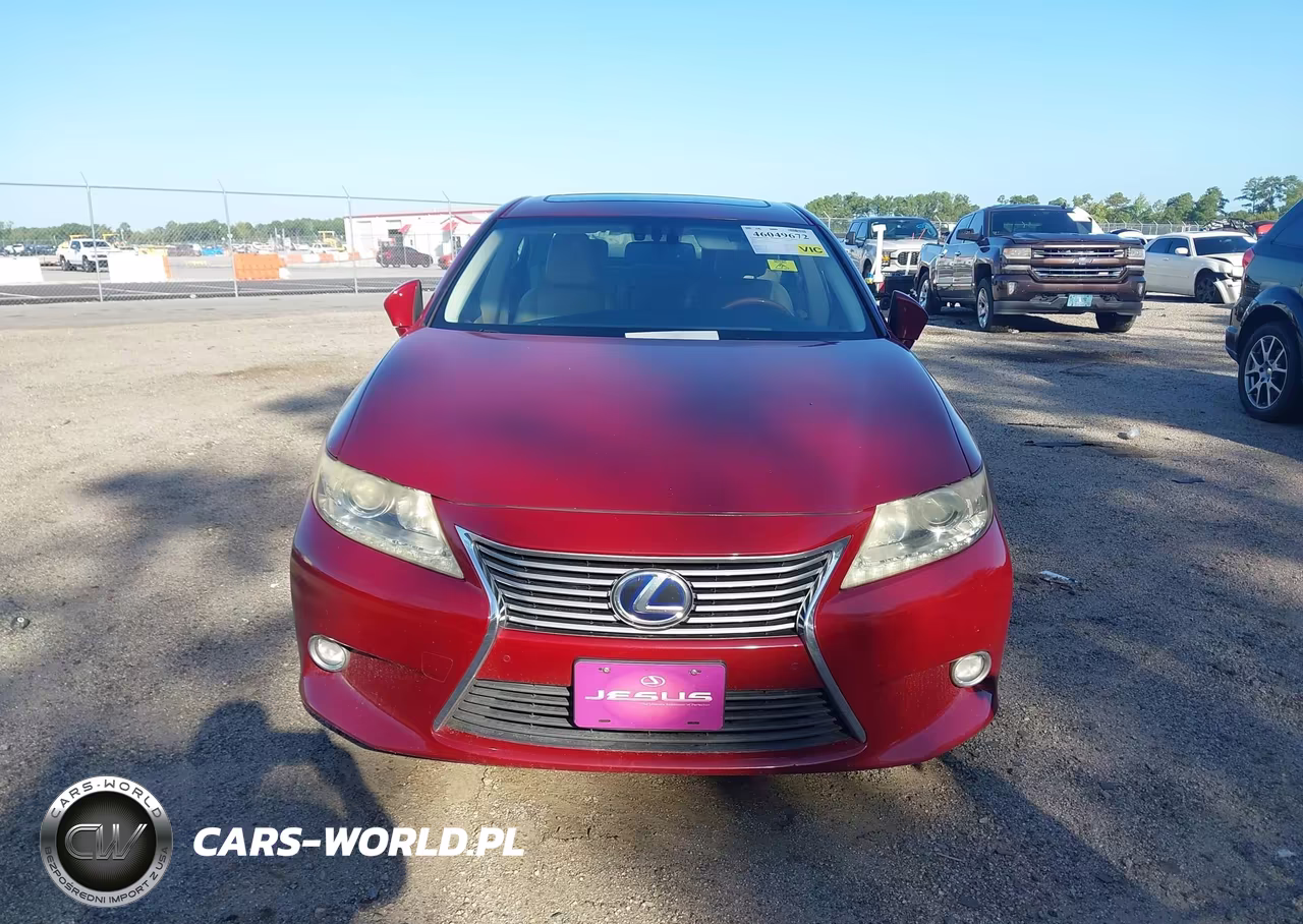 2014 Lexus Es 300H VIN:JTHBW1GG0E2055185 - 12