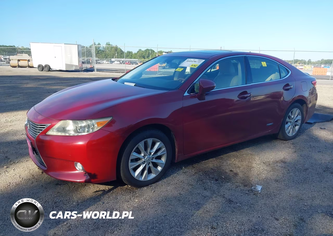 2014 Lexus Es 300H VIN:JTHBW1GG0E2055185 - 2