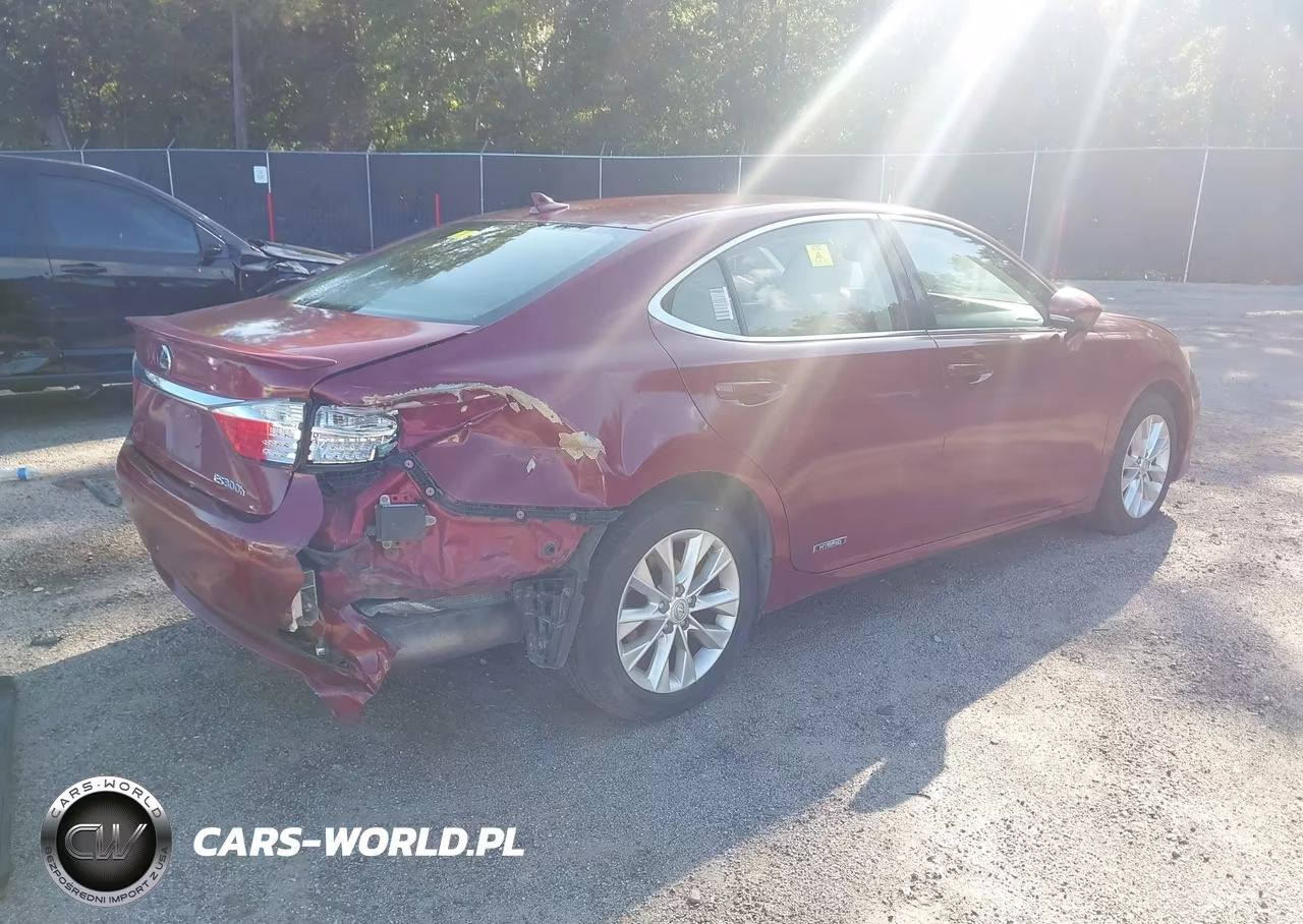 2014 Lexus Es 300H VIN:JTHBW1GG0E2055185 - 4