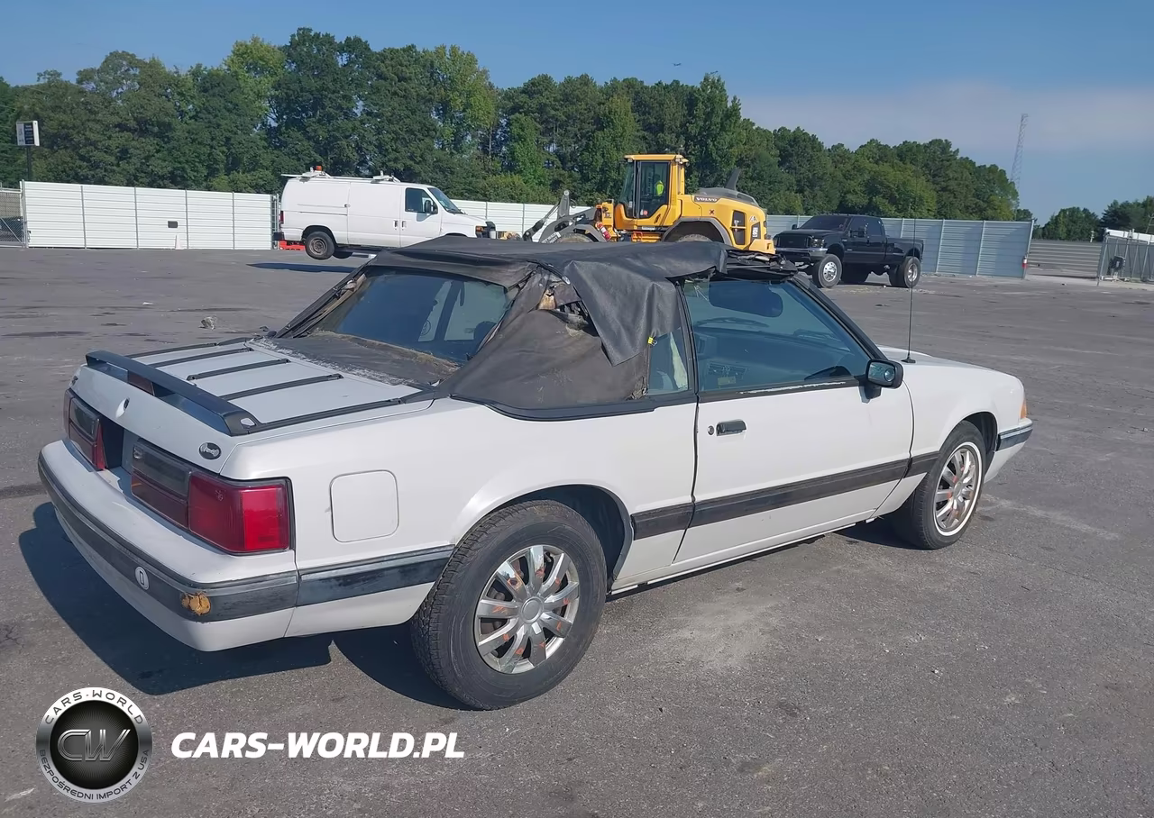 1989 Ford Mustang Lx VIN:1FABP44A5KF195565 - 4
