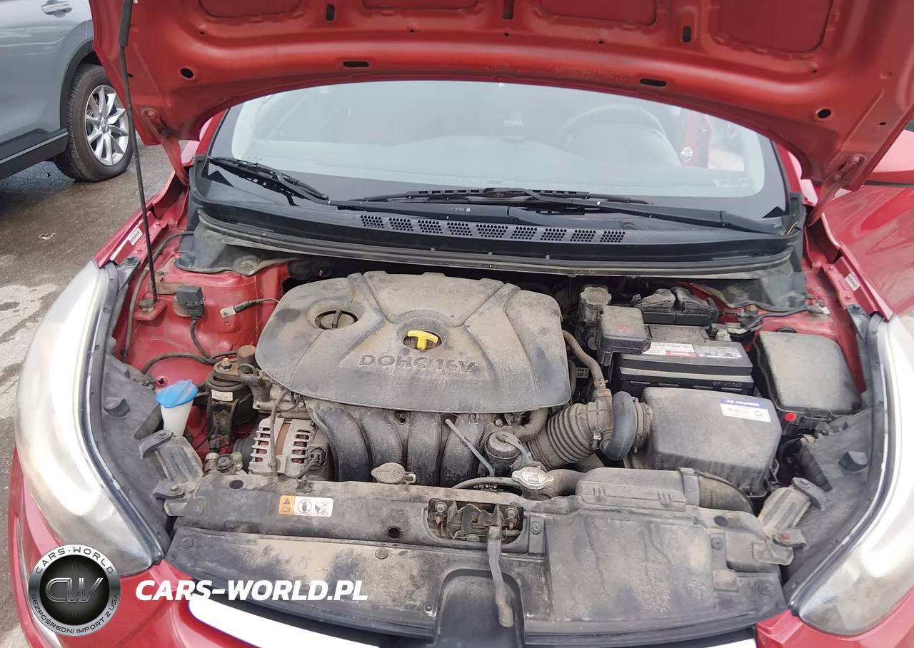 2014 Hyundai Elantra Se VIN:KMHDH4AE8EU087380 - 10