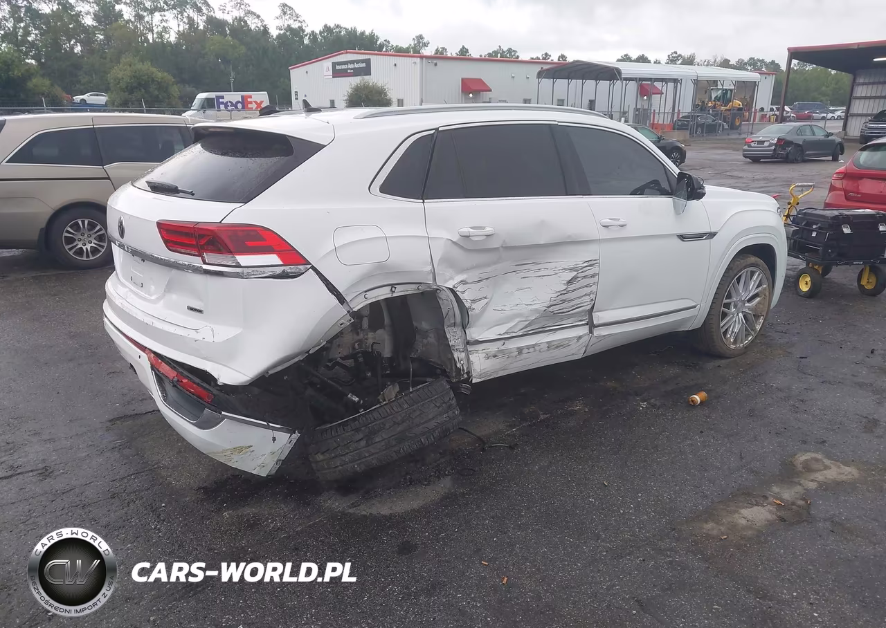 2020 Volkswagen Atlas Cross Sport 3.6L V6 Sel Premium VIN:1V2NE2CA7LC216789 - 4