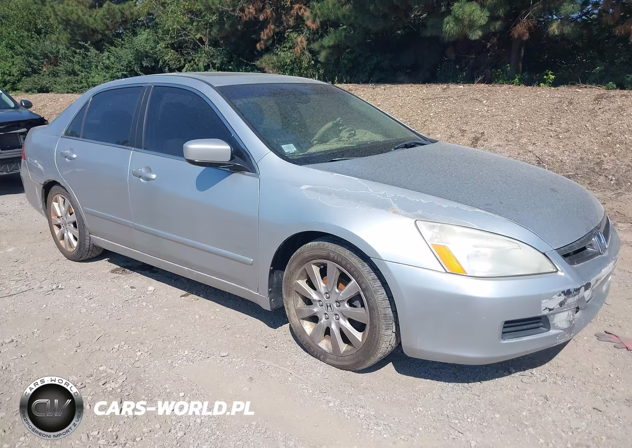 2007 Honda Accord 3.0 Ex VIN:1HGCM66527A105216 - 1