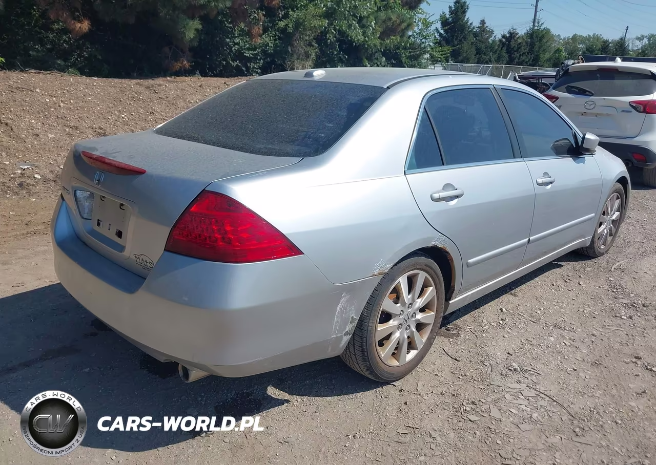 2007 Honda Accord 3.0 Ex VIN:1HGCM66527A105216 - 4