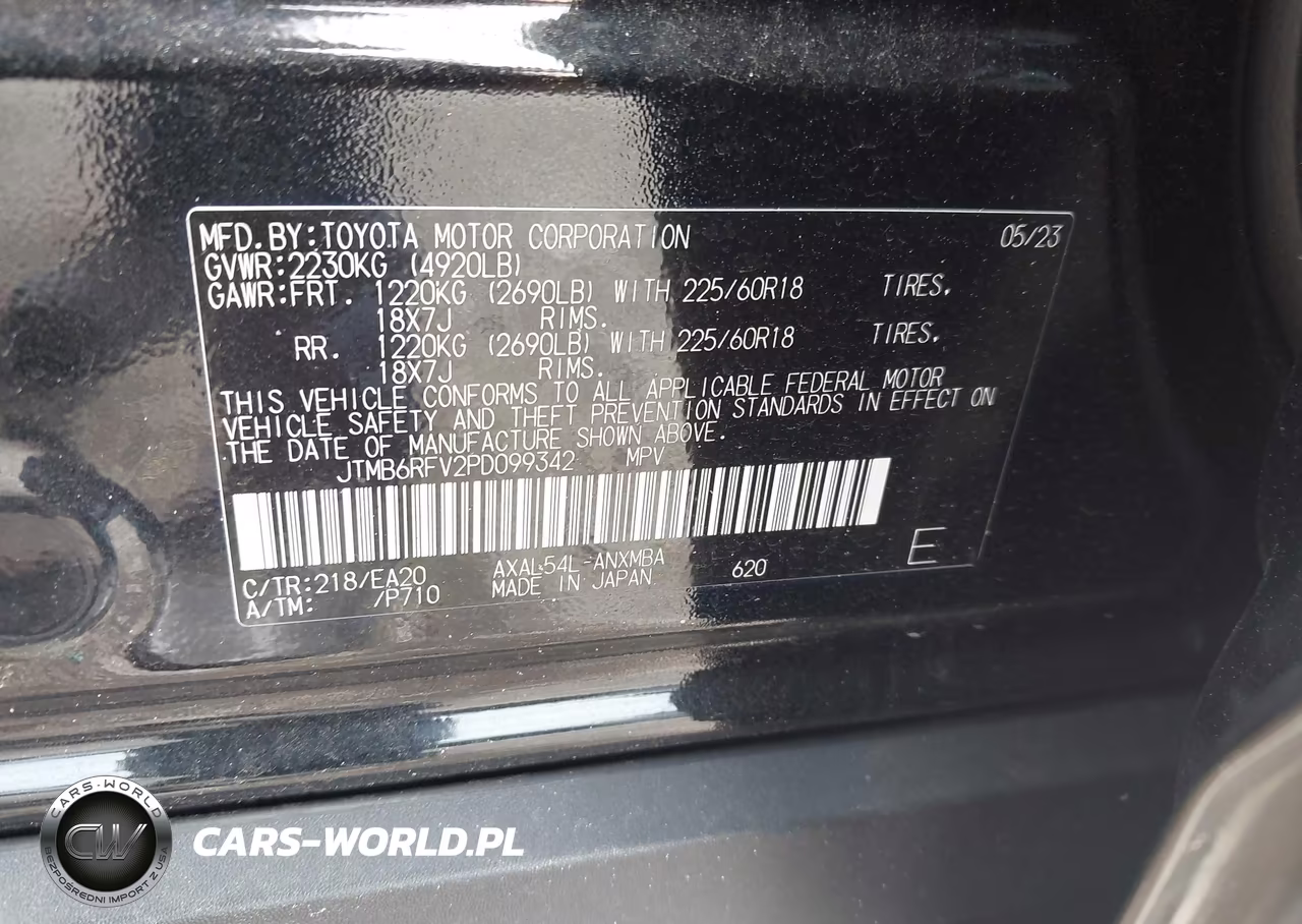 2023 Toyota Rav4 Hybrid Xle Premium VIN:JTMB6RFV2PD099342 - 9