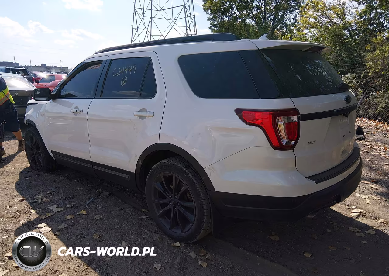2018 Ford Explorer Xlt VIN:1FM5K8D89JGC24449 - 3