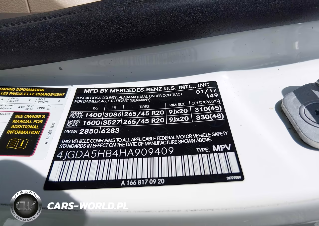 2017 Mercedes-Benz Gle 350 4Matic VIN:4JGDA5HB4HA909409 - 9