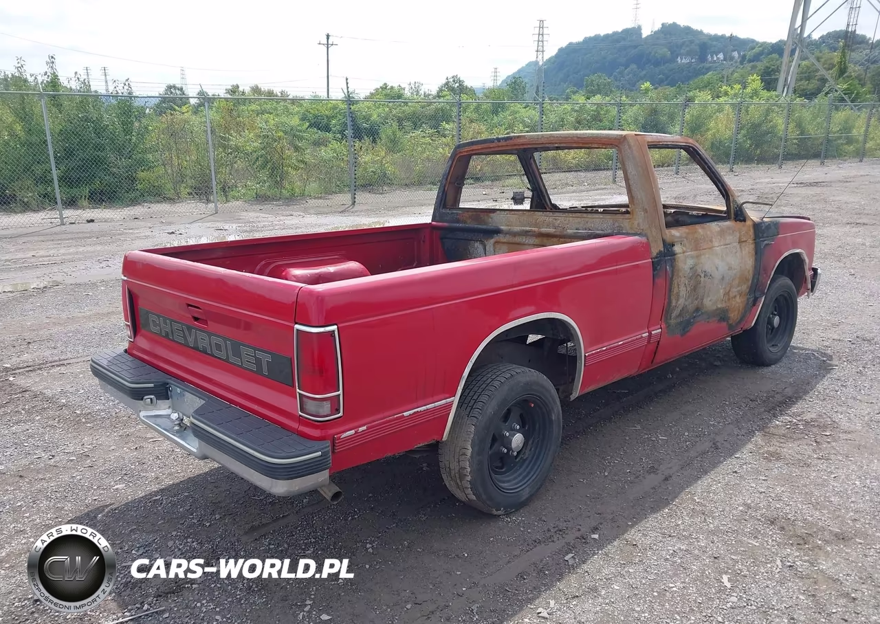 1991 Chevrolet S Truck S10 VIN:1GCCS14ZXM0147258 - 4