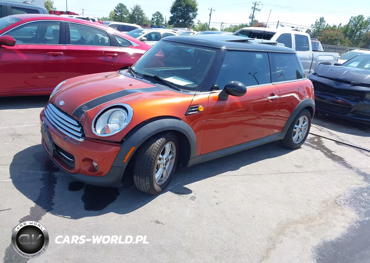 2012 Mini Cooper VIN:WMWSU3C50CT543659 - 2