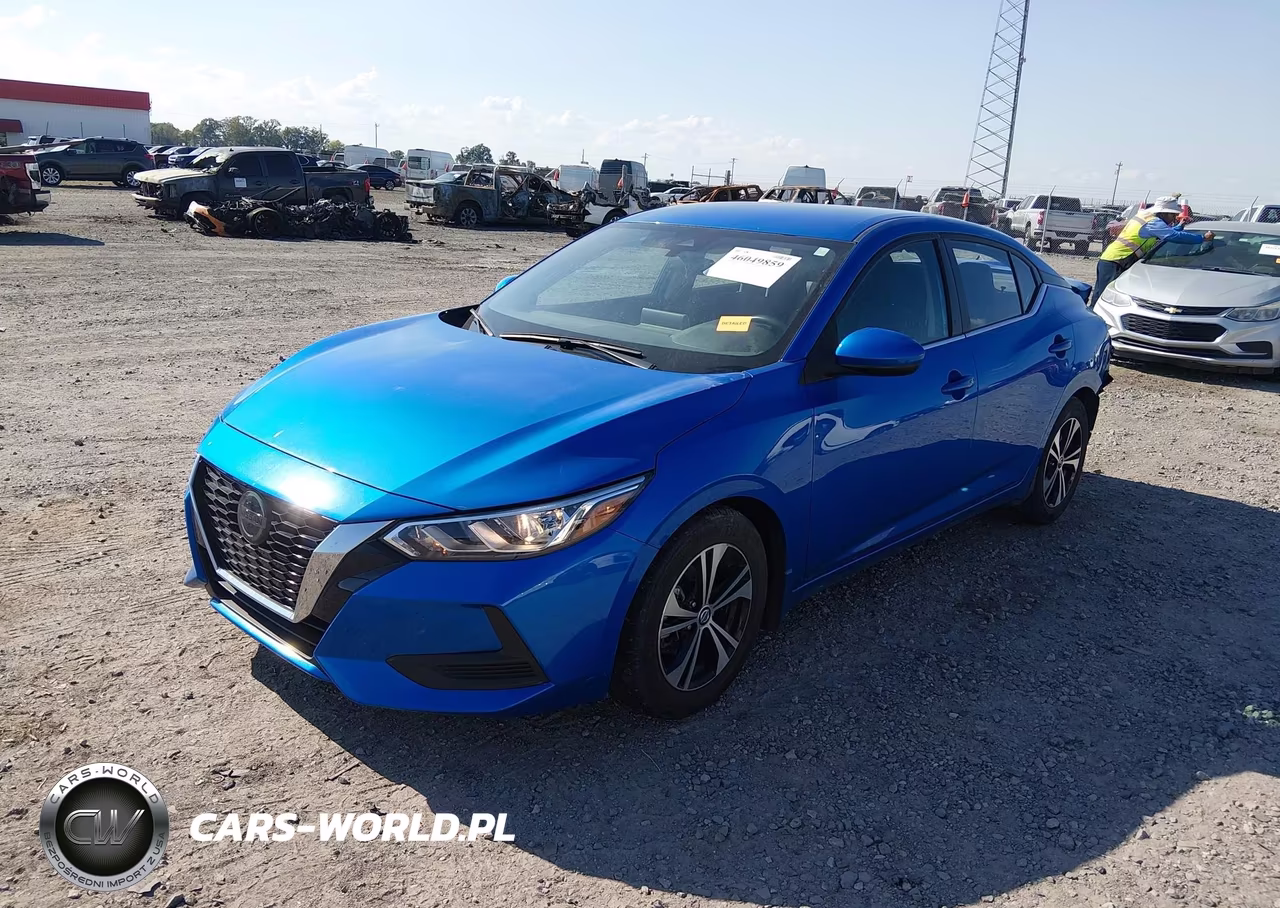 2023 Nissan Sentra Sv Xtronic Cvt VIN:3N1AB8CV7PY288722 - 2
