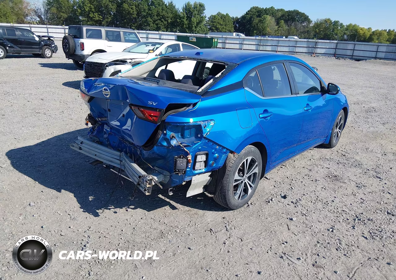 2023 Nissan Sentra Sv Xtronic Cvt VIN:3N1AB8CV7PY288722 - 4