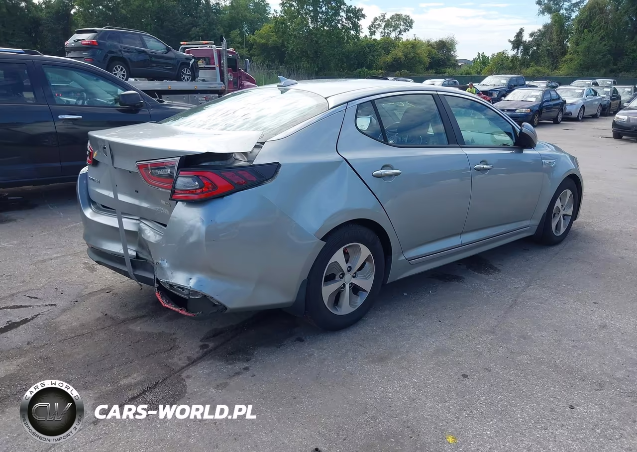 2015 Kia Optima Hybrid VIN:KNAGM4AD6F5082207 - 4