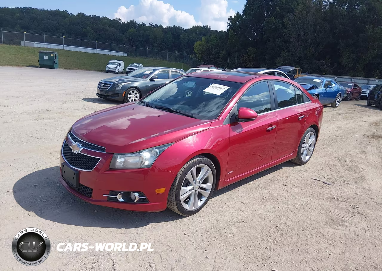 2011 Chevrolet Cruze Ltz VIN:1G1PH5S98B7236379 - 2