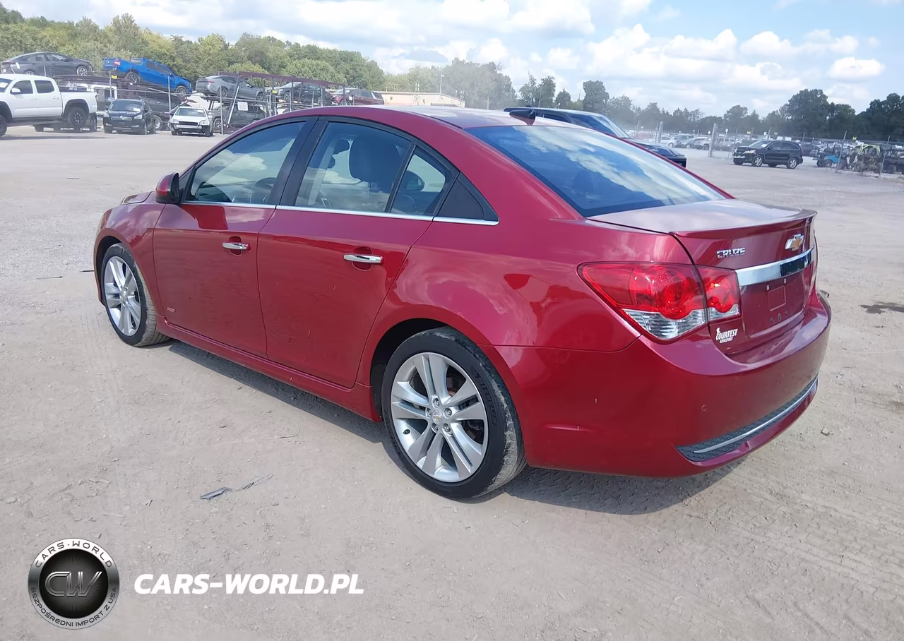 2011 Chevrolet Cruze Ltz VIN:1G1PH5S98B7236379 - 3