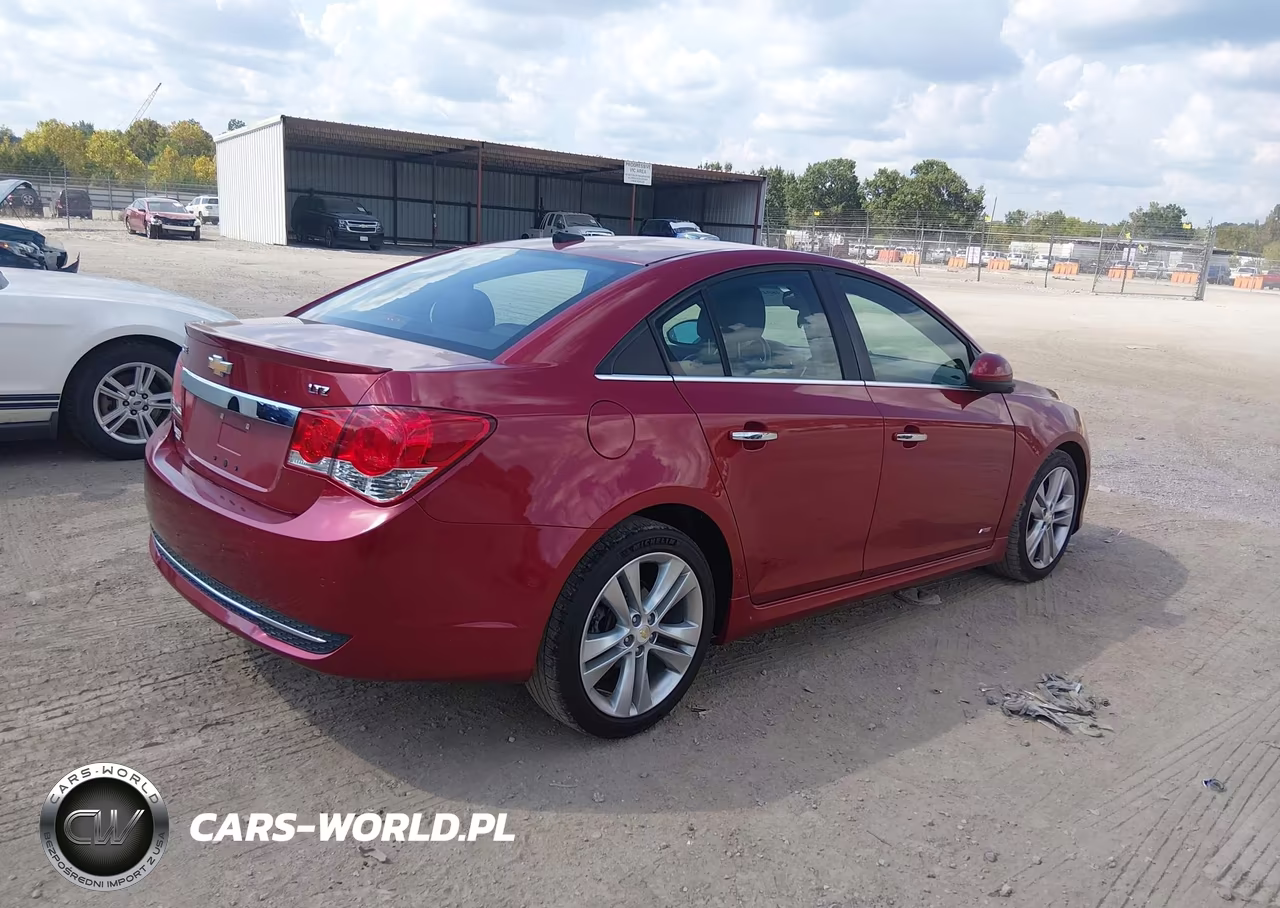 2011 Chevrolet Cruze Ltz VIN:1G1PH5S98B7236379 - 4