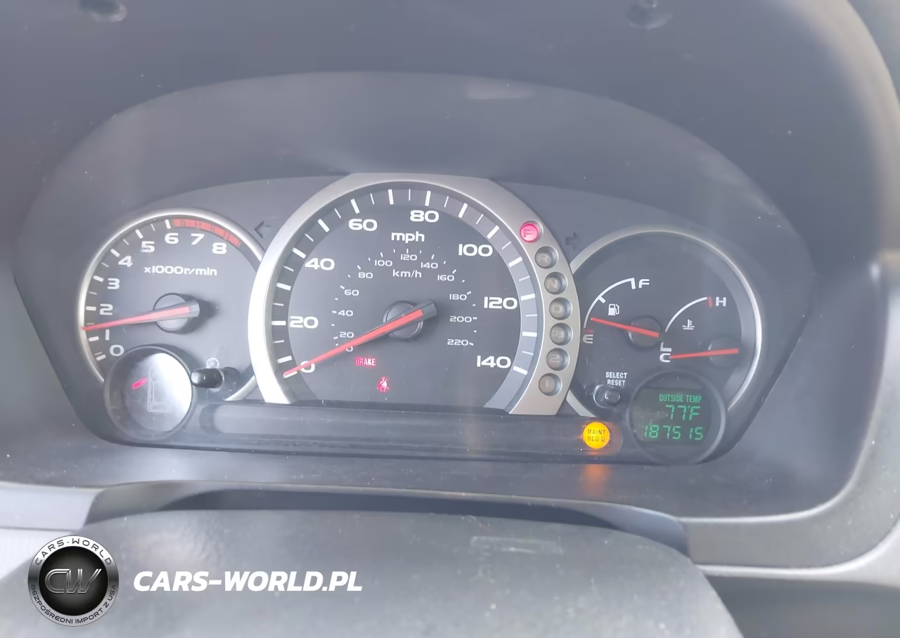 2003 Honda Pilot Ex-L VIN:2HKYF187X3H566229 - 7