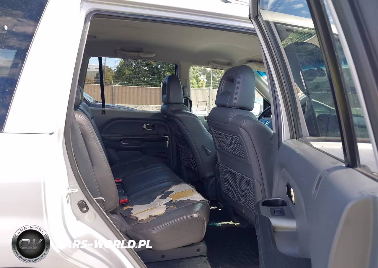 2003 Honda Pilot Ex-L VIN:2HKYF187X3H566229 - 8
