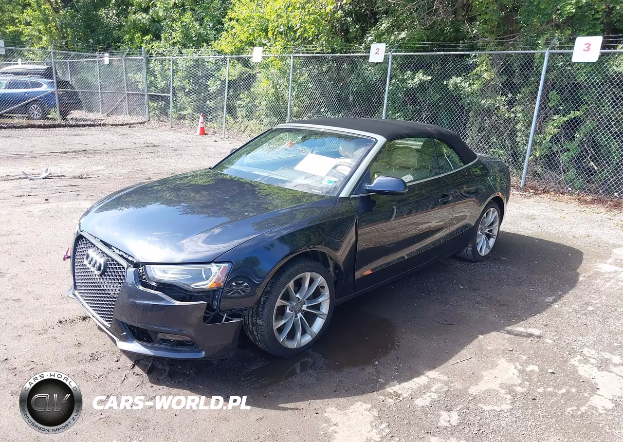 2013 Audi A5 2.0T Premium VIN:WAUJFAFH3DN015992 - 2