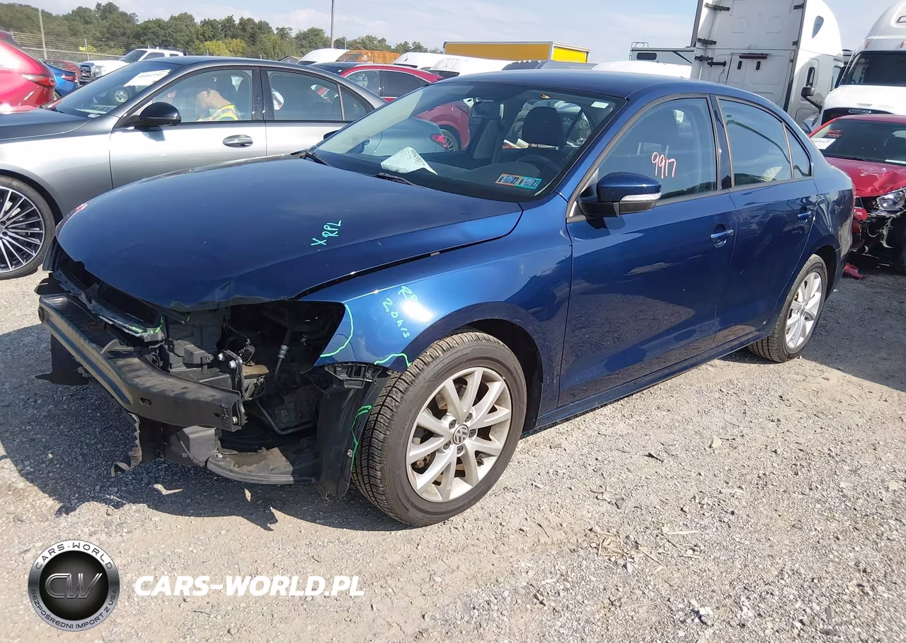 2011 Volkswagen Jetta 2.5L Se VIN:3VWDZ7AJ1BM109345 - 2