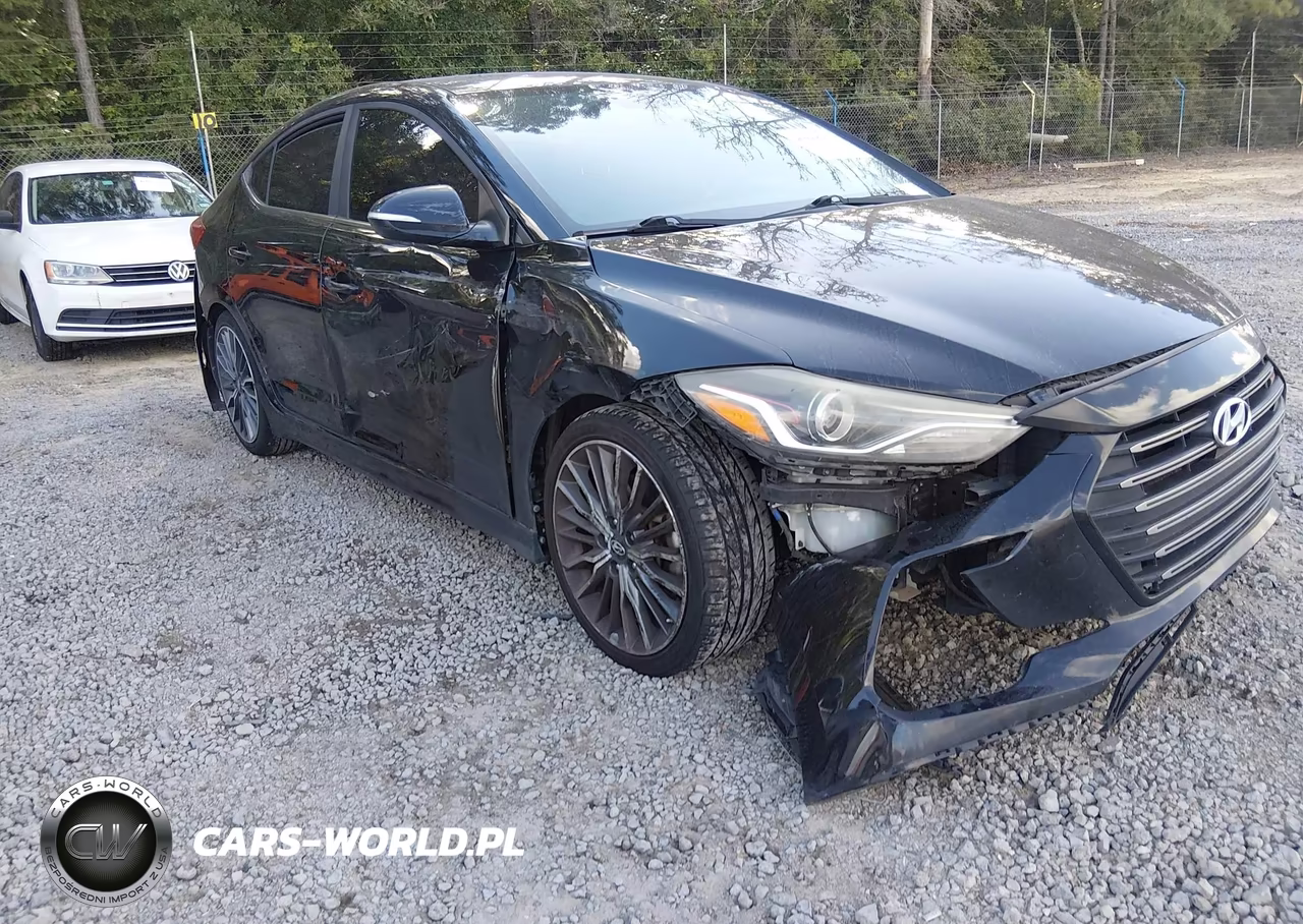 2018 Hyundai Elantra Sport VIN:KMHD04LB4JU498652 - 6