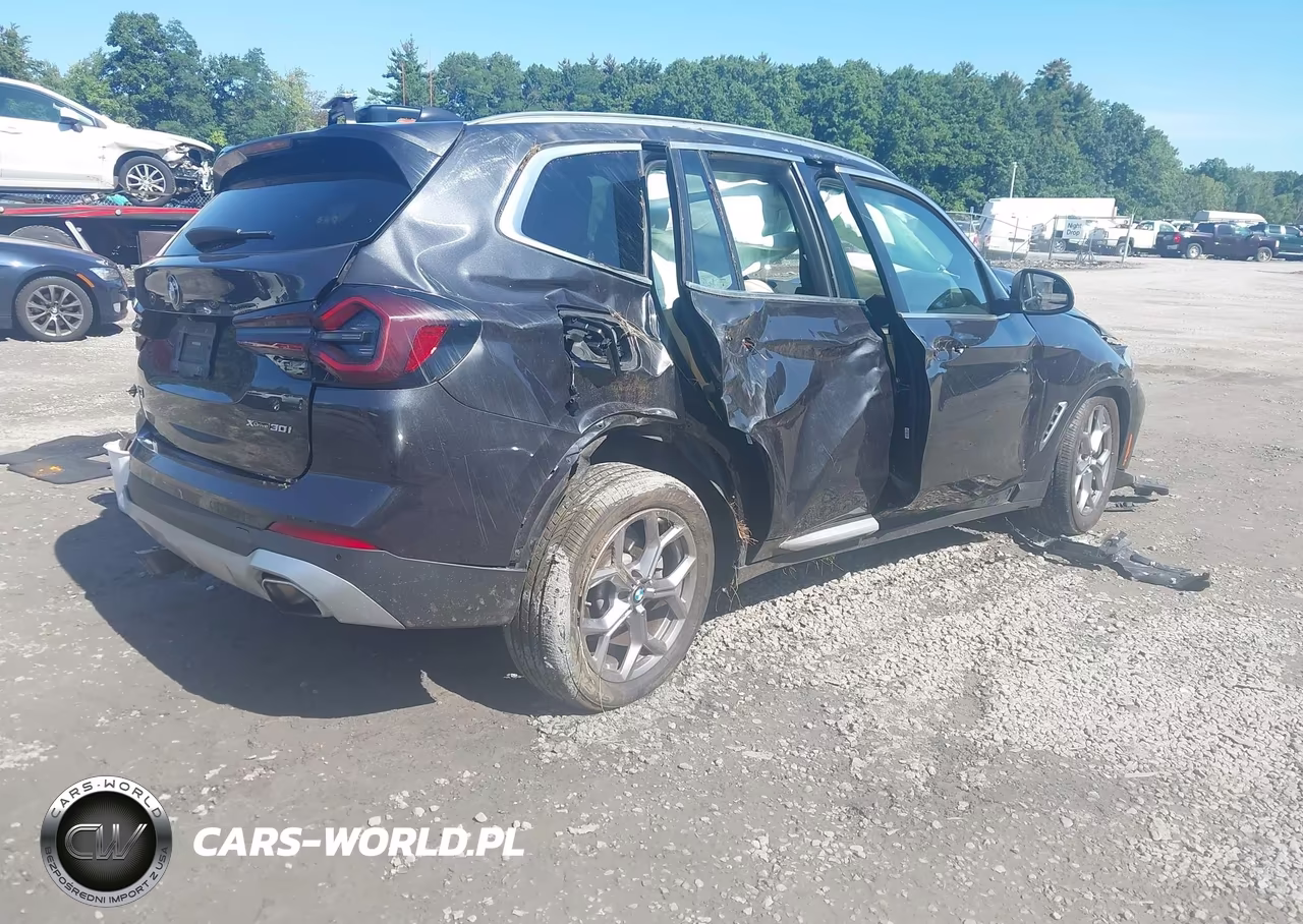 2022 BMW X3 xDrive30I VIN:5UX53DP03N9N25579 - 4