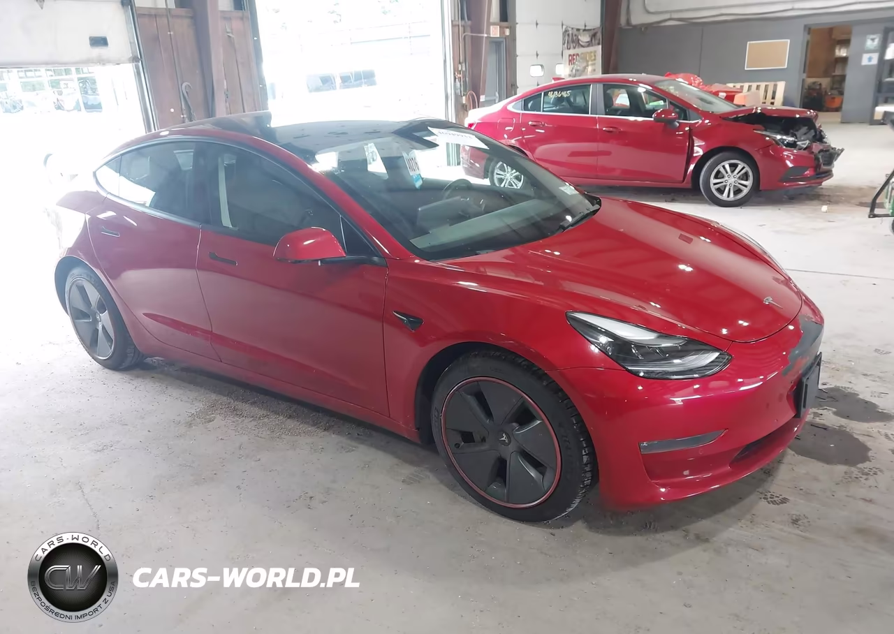 2022 Tesla Model 3 Long Range Dual Motor All-Wheel Drive VIN:5YJ3E1EB6NF182925 - 1